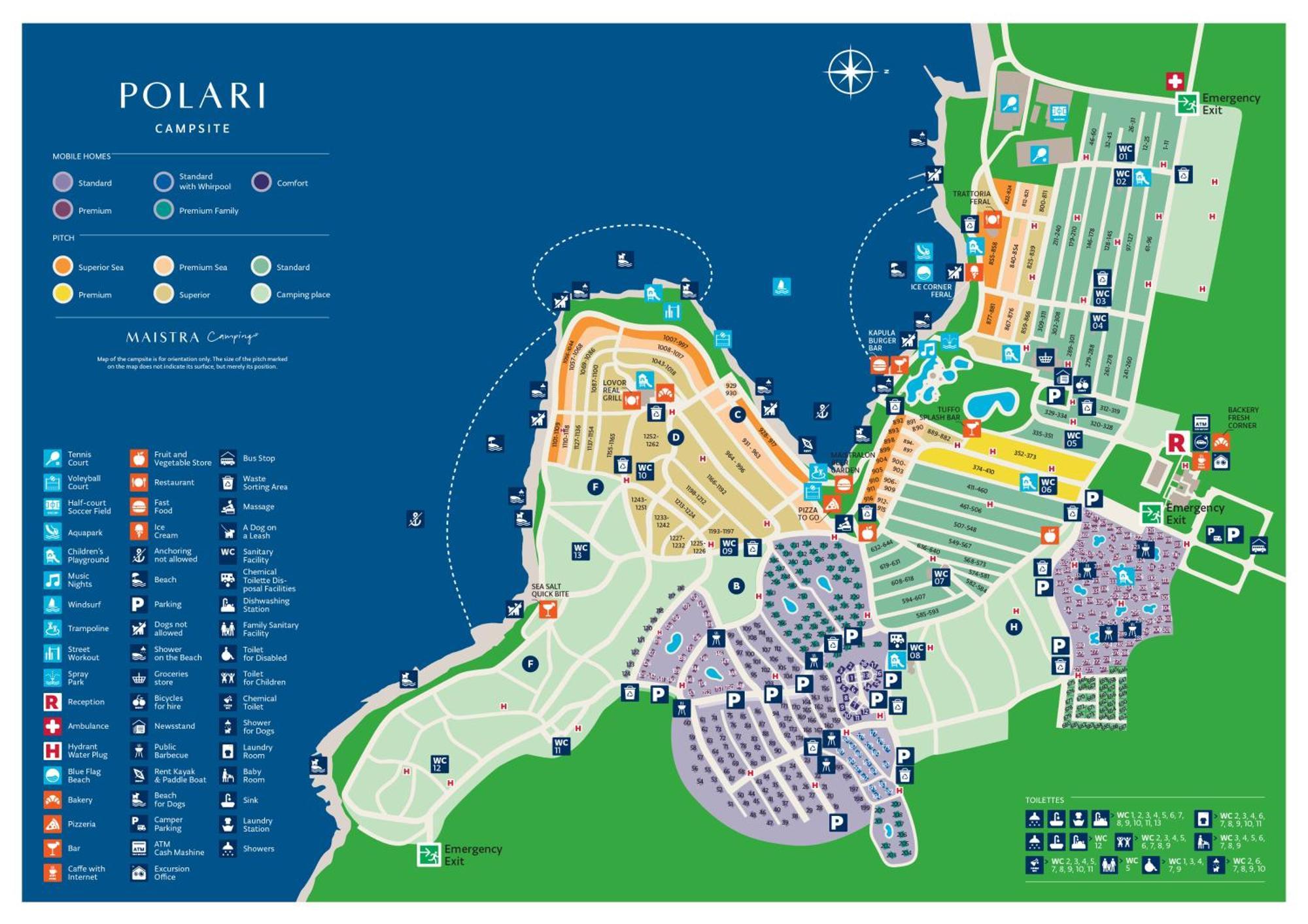 Maistra Camping Polari Pitches Rovinj Ngoại thất bức ảnh